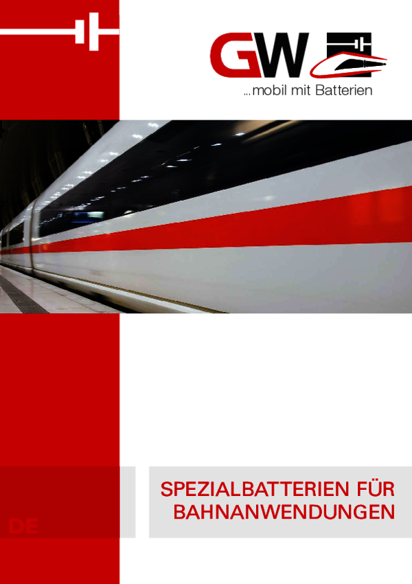 TRIMAXX Rail+ Spezialbatterien